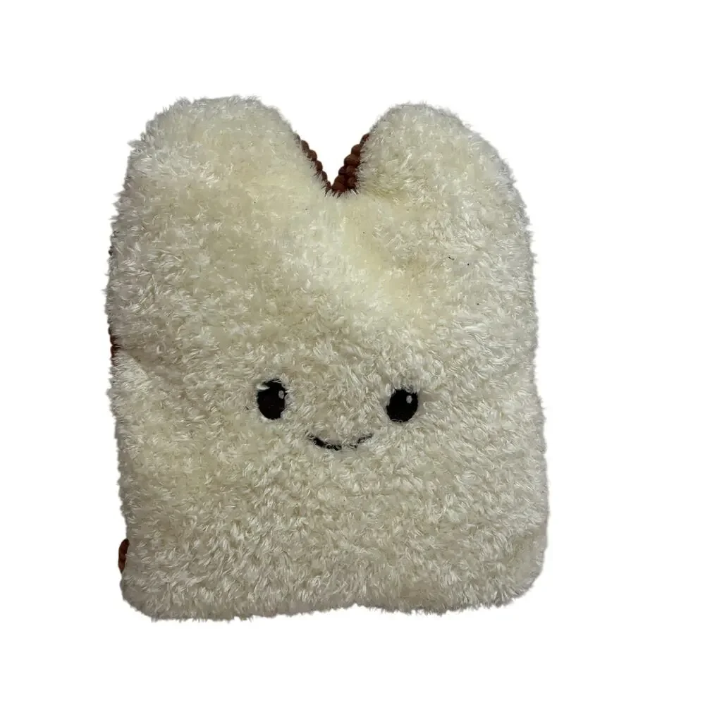 Gigglescapes Plush Peanut Butter Toast Bread Pillow Stuffed Plush